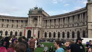 OxiDaksi @ Hanfwandertag 2016 - Einfahrt am Heldenplatz