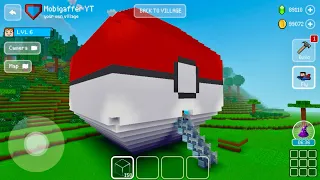 Block Craft 3D: Crafting Game #4000 | Pokémon Ball House 🏠