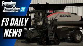 FS NEWS! HUGE Gleaner S98 Harvester, John Deere 4420, Plus Volvo Wia Update