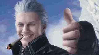 DMC- Vergil tries weed for the first time  (ai voice meme)