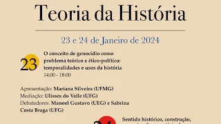 O conceito de genocídio como problema teórico e ético-político: temporalidades e usos da história