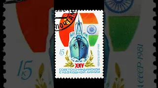 🇮🇳 Indian National Flag on Stamps around the world | #harghartiranga 🇮🇳