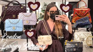 I'M BACK!! Last London Luxury Shopping Vlog of the Year!! Come Shopping With Me at Harrods & Chanel