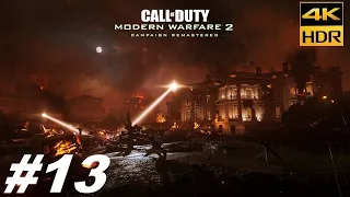 Call Of Duty Modern Warfare 2 Remastered 4K HDR 60FPS UHD Xbox One X #13 Gameplay Whiskey Hotel