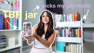 TBR jar prompts pick my reads for July! 🫙✨