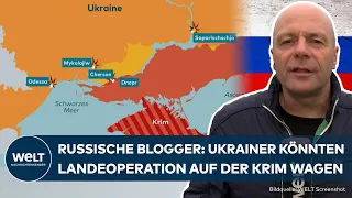 PUTINS KRIEG: Ukrainer eröffnen wohl neue Front in Cherson - Befreiung der Krim geplant?