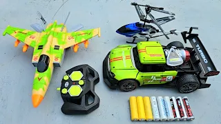 RACING CAR SPEED REMOTE CONTROL,FLY HELICOPTER REMOTE AND RC JETS FIGHTER UNBOXING TEST REVIEW