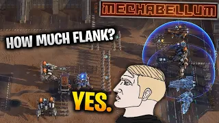 This GIANT FLANK COMBO is Surprisingly OP?! Vulcan + Overlord - Mechabellum Gameplay Guide