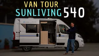 Van Tour SUN LIVING V55 SP - 540 by Adria Mobil