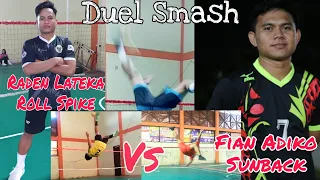 Duel Smash Haus Bola Vs Smash Unik•||•Raden Lateka Vs Fian Adiko•||•Gorontalo