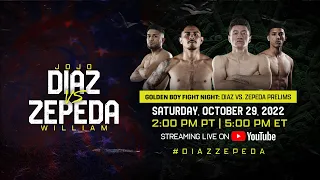 GOLDEN BOY FIGHT NIGHT DIAZ JR. VS. ZEPEDA PRELIMINARY FIGHTS