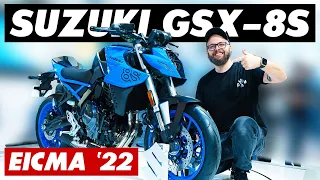 New 2023 Suzuki GSX-8S: 5 Things You Need To Know! EICMA 2022