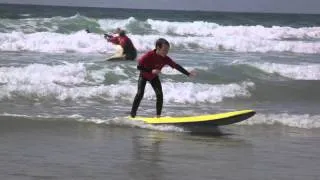 Surfing in Cornwall