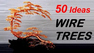 50 IDEAS for WIRE TREES | Handmade DIY | WIRE ART
