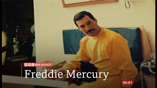 Freddie Mercury exhibition and items from his life (UK)
