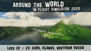 Northern Russian Island-hopping through the Kurils (Microsoft Flight Simulator 2020)