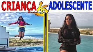 CRIANÇA VS ADOLESCENTE NA PISCINA - Muita Diversão !!!