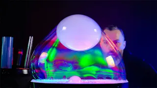 Светящийся столик Light Mage of the soap bubble show и WOW tube от BubbleMan.ru