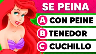 👉 La Sirenita ¿Qué Tanto Sabes de La Sirenita Ariel de Disney? 🤔🧠✅ Quiz/Trivia Disney Princesa