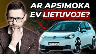 Ar apsimoka elektromobilis Lietuvoje? VW ID3 kelionė ir apžvalga. Finansai | Investavimas