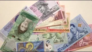 Обзор посылки с банкнотами №15-18 Parcel With Banknotes Overview #15-18