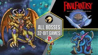 Final Fantasy 1 – All Bosses / Последняя Фантазия 1 – Все Боссы | PlayStation 32-bit