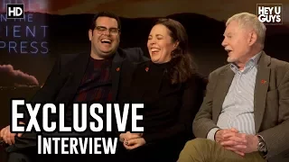 Josh Gad, Olivia Colman & Derek Jacobi | Murder on the Orient Express Exclusive Interview