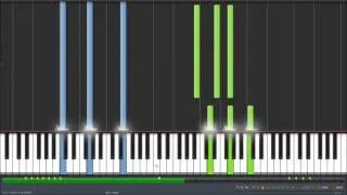 Minecraft - Subwoofer Lullaby Synthesia TUTORIAL