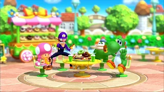 Mario Party 10 - Coin Challenge - Waluigi, Toadette, Spike, Yoshi - Master CPU - Mario Gaming #16