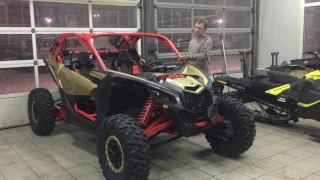 BRP CAN-AM Maverick X3 готовим к соревнованиям