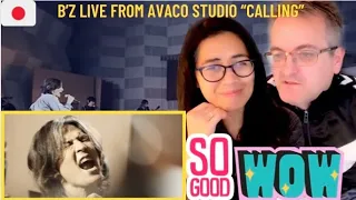 🇩🇰NielsensTV REACTS TO 💕B’z Live from AVACO STUDIO “Calling”