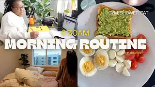 My Productive 6:30am University Morning Routine | phd diaries