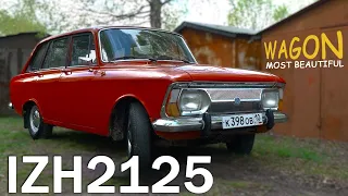 🚗The FIRST SOVIET LIFTBACK 🚙 The Most Beautiful IZH 2125