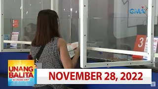 Unang Balita sa Unang Hirit: November 28, 2022 [HD]