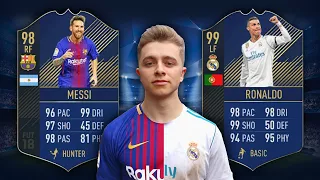 MESSI VS RONALDO | Fifa 18 TOTY Edition