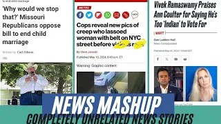 News Mashup: Child Marriage, Nonbear Attack, Ann Coulter/Vivek Ramaswamy, Dating Apps