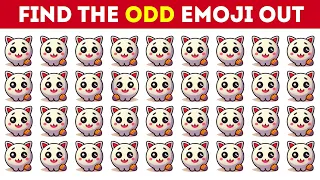 HOW GOOD ARE YOUR EYES NO.232 | Find the odd emoji out | Emoji Puzzle Quiz