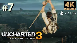 UNCHARTED 3: DRAKE'S DECEPTION #7 | Legendado em PT-BR | PS5 (4K60FPS)