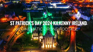 St Patrick's day 2024 4k cinematic drone footage   kilkenny Ireland 🇮🇪 #ireland #djimini3pro #4k