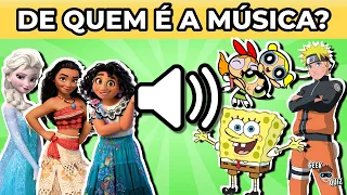 ADIVINHE O DESENHO ou FILME PELA MÚSICA | Desafio Musical