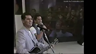 Domingão do Faustão | Leandro & Leonardo relembram Entre Tapas e Beijos/Não Aprendi Dizer Adeus 1995