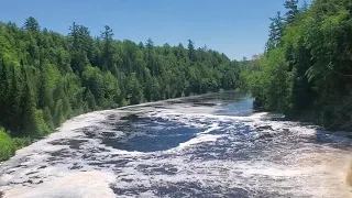 Tahquamenon Falls in the Upper Peninsula of Michigan