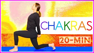 Yoga For Chakra Balancing 20 Minute Flow