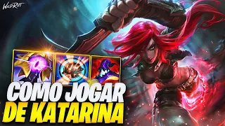 Como JOGAR de KATARINA 2022 no WILD RIFT!