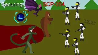 Securing SCP-354 Stick Nodes Animation | SCP:- Secure and Containing