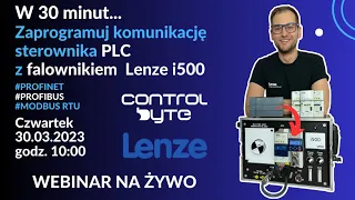 ✅Komunikacja falownika Lenze i500 ze sterownikiem PLC