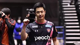 Joo Sae-hyuk at 2019-2020 Nojima T.League: 4K/60fps