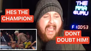 THE MMA GURU REACTS TO CHARLES OLIVEIRA KNOCKING OUT BENEIL DARIUSH AT UFC 289!!!