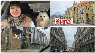 Рига из Окна Машины 🌹 Ruta Vlog 🌹 Латвия @HozajushkaRuta @RutaLutkevica