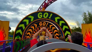 Slinky Dog Dash Roller Coaster! The Most ADORABLE Roller Coaster Ever!